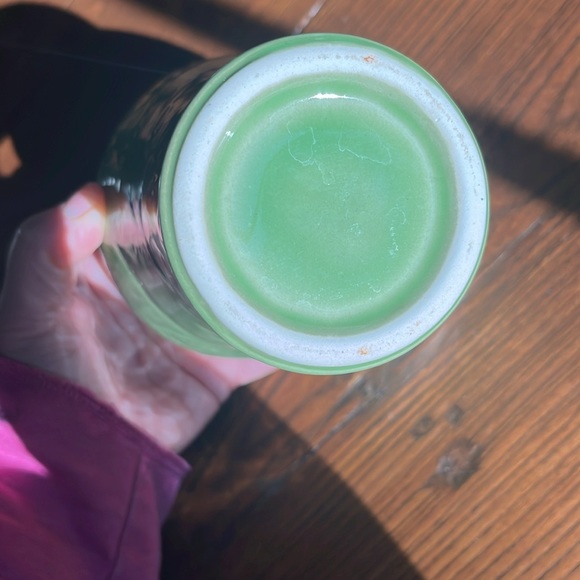 Small MCM green vase - Picture 5 of 5